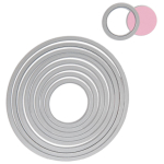 SIZZIX FRAMELITS CUT PUNCHES - CIRCLES
