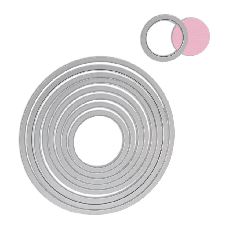 SIZZIX FRAMELITS CUT PUNCHES - CIRCLES - Image 1