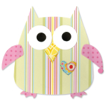 SIZZIX BIGZ CUT DIES - OWL #2