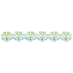SIZZIX STRIP CUT PUNCHES - FILIGREE BORDER