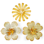 SIZZIX BIGZ CUT PUNCHES - FLOWERS, 3-D # 4