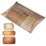 SIZZIX BIGZ CUTTING PUNCHES - PILLOW BOX W/LABELS