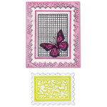 SIZZIX FRAMELITS CUTTING DIES - POSTAGE STAMPS