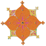 SIZZIX SIZZLITS CUT DIES - FLOWER ARABESQUE