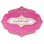 SIZZIX SIZZLITS CUTTING DIES - LABEL TANGIER