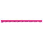 SIZZIX STRIP CUT DIES - RIBBON, SCALLOP