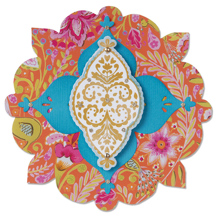 658399-91518 SIZZIX BIGZ CUTTING DIES - LABEL, CASABLANCA - Image 1