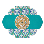 SIZZIX BIGZ CUTTING DIES - LABEL, KASBAH
