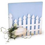 SIZZIX BIGZ XL CUT DIES - ALBUM, GARDEN GATE