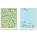 SIZZIX RELIEF FOLDERS - GARDEN SET
