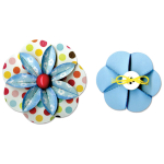 SIZZIX STRIP CUT DIES - FLOWER, FOLDED