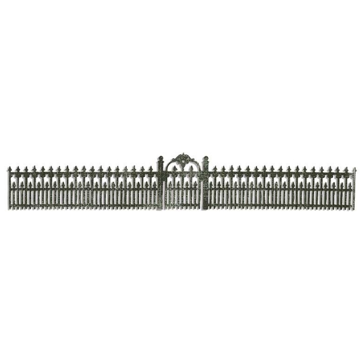 658711-89331 SIZZIX STRIP CUT PUNCHES - IRONWORK GATE - Image 1