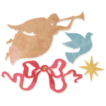 SIZZIX SIZZLITS EXPRESSION PUNCHES - FESTIVE ITEMS