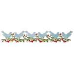 SIZZIX STRIP CUT PUNCHES - BOWER BIRDS
