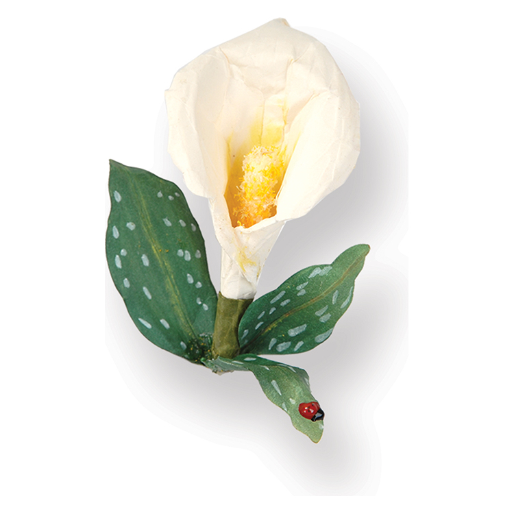 658854-89663 SIZZIX THINLITS CUT DIES - FLOWER, CALLA LILY - Image 1