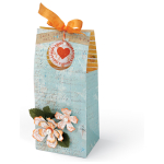 SIZZIX BIGZ CUTTING DIES - BAG, TREAT WINDOWS & FLOWER