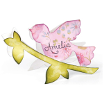 SIZZIX THINLITS CUTTING DIES - LOVE BIRD, FOLDING