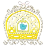 SIZZIX THINLITS CUTTING DIES - BIRD & BIRDCAGES