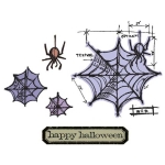 SIZZIX FRAMELITS CUT DIES - COBWEB BLUEPRINT