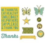 SIZZIX THINLITS CUT DIES - BE THANKFUL