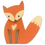 SIZZIX THINLITS CUT PUNCHES - FOX