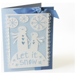 SIZZIX THINLITS CUTTING DIES - LET IT SNOW