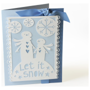 SIZZIX THINLITS CUTTING DIES - LET IT SNOW