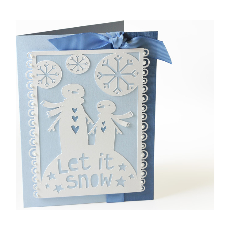 659921-92322 SIZZIX THINLITS CUTTING DIES - LET IT SNOW - Image 1