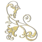 SIZZIX THINLITS CUT DIES - GRACEFUL FLOURISH