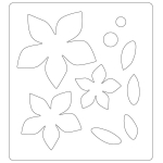SIZZIX BIGZ CUTTING DIES - AFRICAN FLORALS