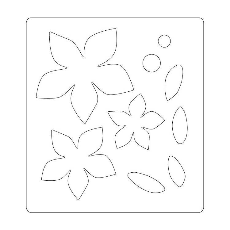 SIZZIX BIGZ CUTTING DIES - AFRICAN FLORALS - Image 1