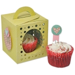 SIZZIX THINLITS CUTTING DIES - BOX, CUPCAKE