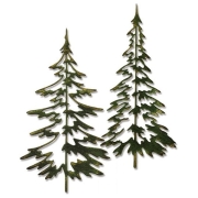 SIZZIX THINLITS CUTTING DIES - WOODLANDS