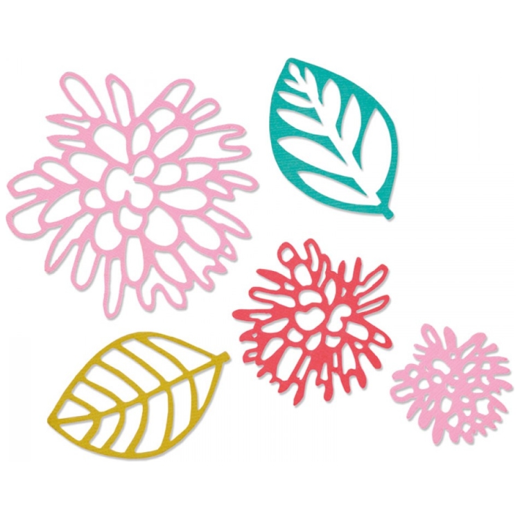 SIZZIX THINLITS CUTTING DIES - OLIVIA - Image 1