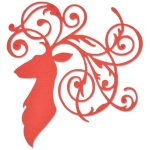 SIZZIX THINLITS CUTTING DIES - ELEGANT DEER