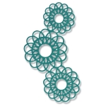 SIZZIX THINLITS CUT PUNCHES - DOILY MASK