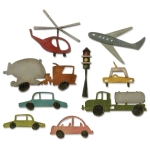 SIZZIX THINLITS CUTTING DIES - CITYSCAPE, COMMUTE