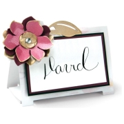 SIZZIX THINLITS CUT DIES - TABLE TENT, FLORAL
