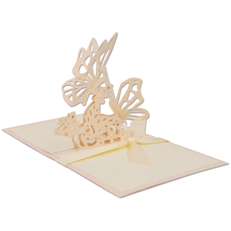 662100-136836 SIZZIX THINLITS CUTTING DIES - INTERLACING BUTTERFLY - Image 1
