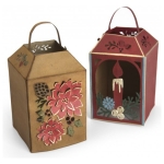 SIZZIX THINLITS CUTTING DIES - WINTER LANTERN