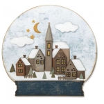 SIZZIX THINLITS CUTTING DIES - SNOWGLOBE