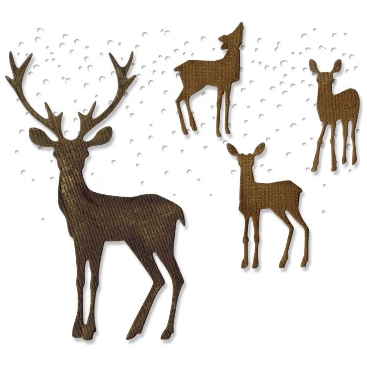 SIZZIX THINLITS CUTTING DIES - WINTER WONDERLAND - Image 1