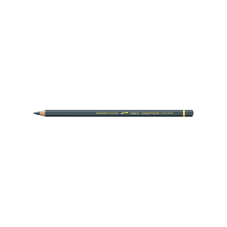 666008 CARAN D'ACHE COLORED PENCILS PABLO GRAYISH BLACK - Image 1