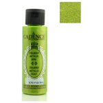 CADENCE ACRYLIC PAINT DIAMOND METALLIC 70 ML - PEANUT GREEN679
