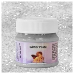 DAILY ART GLITTER PASTE 50 ML. -SILVER