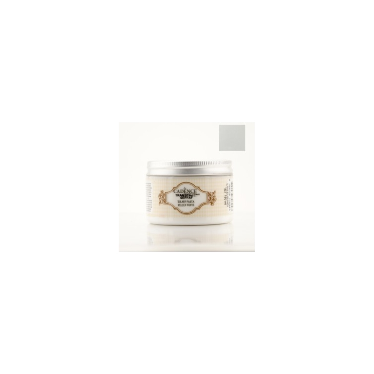 CADENCE EMBOSSED PASTE TRANSPARENT 150 ML. - Image 1