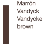 CARAN D'ACHE COLORED CHALK VANDIJK BRAUN
