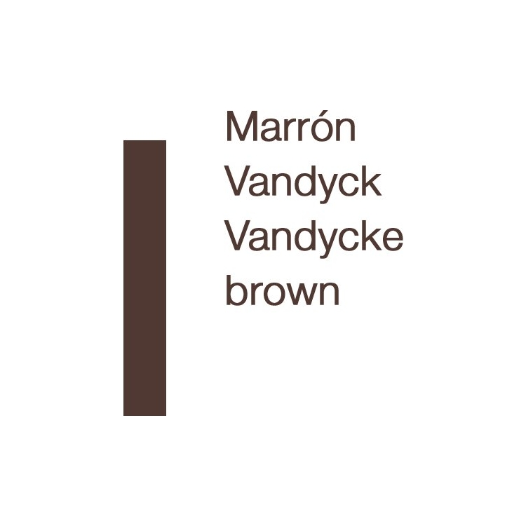 CARAN D'ACHE COLORED CHALK VANDIJK BRAUN - Image 1