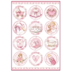 STAMPERIA DECOUPAGE RICE PAPER A4 - DFSA4289