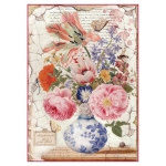 STAMPERIA DECOUPAGE RICE PAPER A4 - DFSA4277